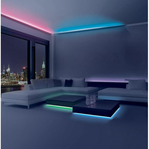 Merkury FlexGlo XL Flexible Multicolor Strip Light Outdoor / Indoor, Multicolor XL LED Strip Light