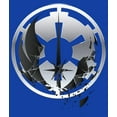 thumbnail image 2 of Men's Star Wars: Obi-Wan Kenobi Jedi and Empire Logo Graphic Tee Royal Blue X Large, 2 of 4