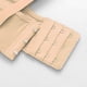thumbnail image 4 of Sujetador de nailon para mujer, estilo sin aros de acero, estampado, con hebilla en la espalda fruncida, transpirable, para uso diario, 4 of 7