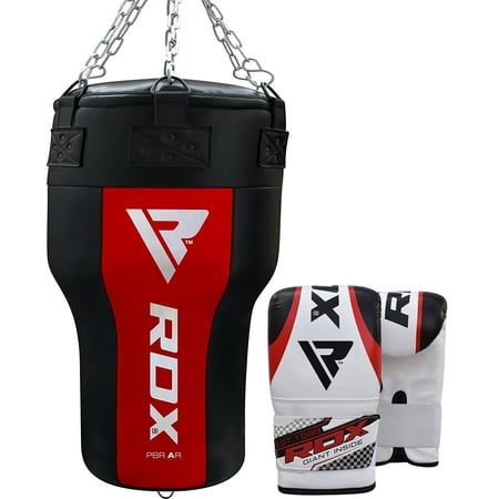 RDX Punching Bag Boxing Heavy Face Uppercut Angled Maize Punch MMA Mitts