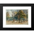 thumbnail image 2 of Félix Brard 14x11 Black Modern Framed Museum Art Print Titled - Place Des Ecoles and the Square of the Town Hall of the 14th Arrondissement (1917), 2 of 5