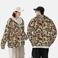 thumbnail image 5 of Picia Skulls1 Women's Men's UPF 50+ Sun Protection Hoodie Shirt Long Sleeve SPF Fishing Outdoor UV Hiking Lightweight Shirts-Large, 5 of 9