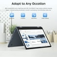 thumbnail image 2 of RNRUO 11.6" 2 in 1 Touchscreen Laptop 16GB RAM 256GB SSD, Intel 6500Y, 2 Cores up to 3.4GHz, 360° Flip IP41 Drop Resistant, Convertible Tablet Computer Windows 11, 2 of 10