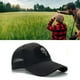 thumbnail image 5 of Gorra de calavera ajustable Nikou negra con bordado de calavera, 5 of 12