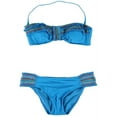 thumbnail image 1 of Bandeau de 2 piezas para mujer Fiesta Side Tab de Lucky Brand, azul, pequeño, 1 of 2
