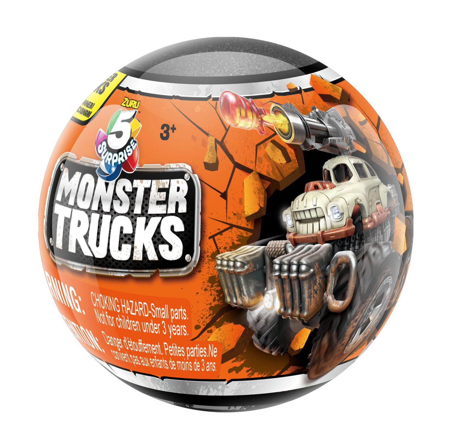 CAMIONS MONSTRES 5 Surprise Série 1 (3pk)