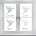 thumbnail image 4 of 16PCS Hummingbird Static Window Clings Decal Anti Collision Glass Stickers Non Adhesive Vinyl Film Home Decorations for Sliding Doors Windows Prevent Stop Birds Dogs, 4 of 7