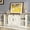 White, variant on YANGLI Modern Farmhouse TV Stand with Barn Doors & Adjustable Shelves, Fits 65" TV, White