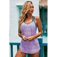 thumbnail image 4 of Débardeur Patchwork Imprimé Bleu/violet pour Femmes, 4 of 6