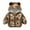 Brown, variant on WhouRiu Girl Boy Winter Coat Thick Warm Cute Bear Hooded Zip Padded Coat Kids Thermal Soft Winter Jacktes Beige,Sized 18-24 M