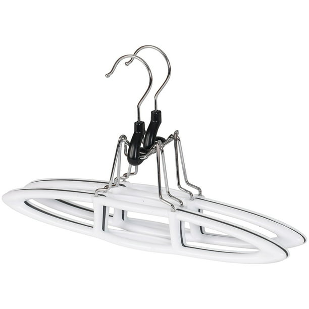 NeatFreak 06100X02 53565A006 2 Pack NonSlip Plastic Pant Hanger