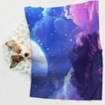 thumbnail image 6 of Rocae Dreamy Colorful Starry Sky for Pet Blanket Dog Blanket Cat Blanket Soft Sleep for Small Medium Pet-Large, 6 of 8