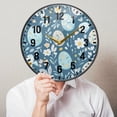 thumbnail image 6 of Yayeee Wall Clock Battery Operated 9.5" Silent Quartz Non-Ticking for Living Room Decor, Easter Eggs, 6 of 8