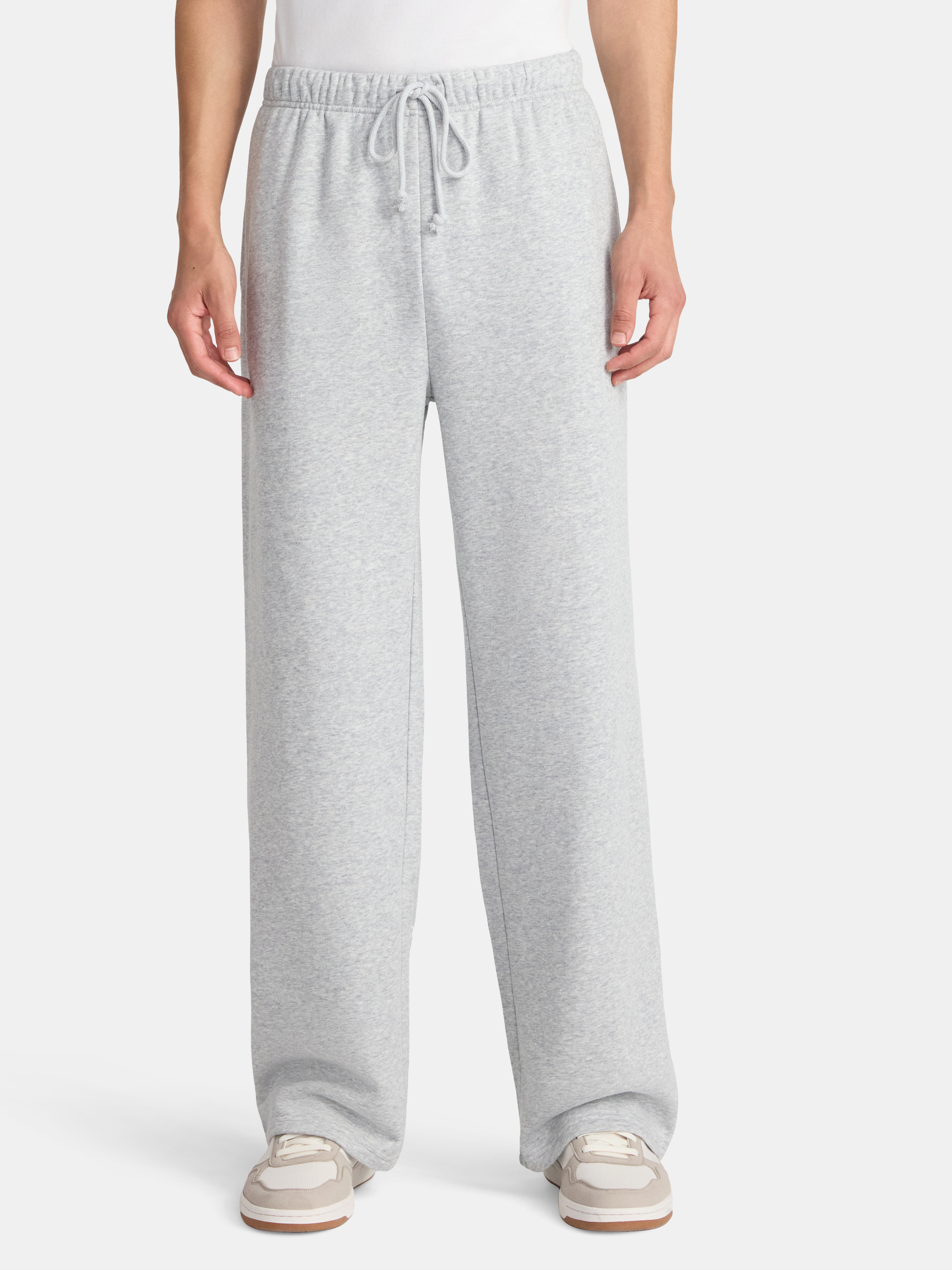No Boundaries Men's Soft Fleece Straight Sweatpants photo 1