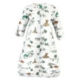 thumbnail image 3 of Hudson Baby Cotton Long-Sleeve Wearable Sleeping Bag, Sack, Blanket, Boy Dino World Long Sleeve, 3-9 Months, 3 of 4