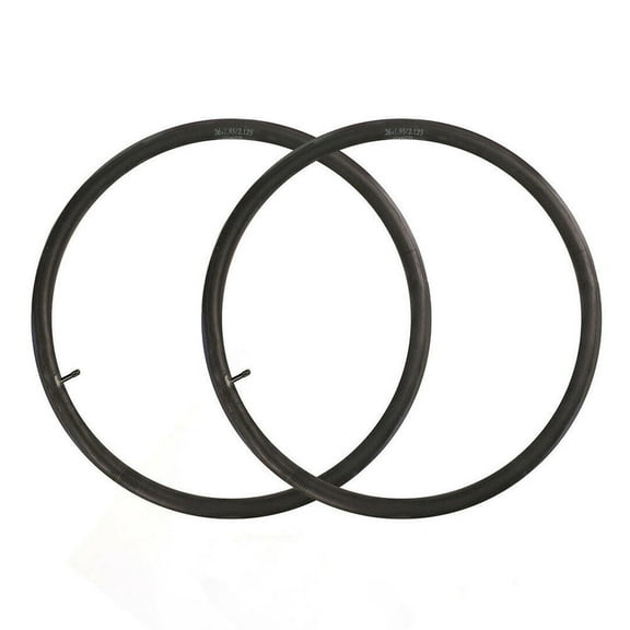 2 Pcs Bike Accessories Inner Tubes Tire Repair Kits Folding Wheelbarrow Black