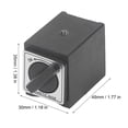 thumbnail image 4 of Heavy-Duty 33lb Magnetic Stand with M5 Thread for Dial Indicators - Durable Metal Switch & Compact Design for Mechanical Work & Welding Applications, 4 of 6
