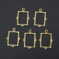 thumbnail image 3 of DIY 5 Pcs Hollow Album Blank Frame Open Bezel Set for UV Resin Jewelry Making, 3 of 6