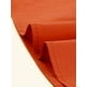 thumbnail image 5 of Vestido de camisa para mujer INSPIRE CHIC de manga 3/4, con botones, mini vestido, naranja fresco, talla S, 5 of 6