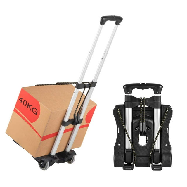 Carrito de equipaje plegable Hivexagon de aluminio con capacidad de carga de 40 kg