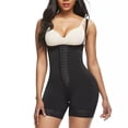 thumbnail image 2 of Body levantador Minnieouse de Control de glúteos y caderas ropa moldeadora de cintura alta compresión adelgazante color Negro 2XL, 2 of 6