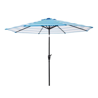 7.5 ft black and white patio umbrella Blissun Umbrella, Yard Umbrella, Outdoor Market with Push Button Tilt Crank (Black&White) : Patio, Lawn & Garden button tilt design can adjust the shade to any desired angle. Venice 7.5' Square Crank Umbrella
