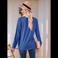 thumbnail image 3 of Túnica de Larga para Mujer, Color Azul Elegante, Talla L, 3 of 9