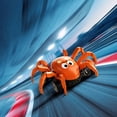 thumbnail image 6 of Pull Back Spider Car Toy, Animal Inspired Inertial Vehicle Model, Battery Free Racing Action Toy, Durable Crawling Motion Car, Interactive Play Vehicle For Indoor Outdoor Fun, 6 of 6