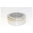thumbnail image 2 of Tabakh Stainless Steel Masala Dabba/Spice Container Box with 7 Spoons - Clear Lid, 2 of 6