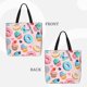 thumbnail image 2 of Balery Cupcakes and Donuts Bolsa de Mano para Mujeres con Cremallera, Bolsa de Gimnasio con Compartimentos, Bolsa para Laptop, Bolsa para Trabajo, 2 of 7