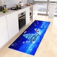 thumbnail image 1 of Alfombrillas de cocina personalizables, puerta, sala de estar, balcón, pasillo, pie antideslizante, suelo de dormitorio, alfombra de baño, Navidad, 1 of 4