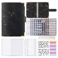 thumbnail image 1 of Carpeta de Presupuesto de A6 PU, Carpeta de Ahorro de Dinero con Sobres con Cremallera, Organizador de Dinero, Planificador para Cuaderno de Contabilidad, 1 of 5