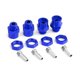 thumbnail image 1 of 4pcs Metal Hex Adapter 12mm To 17mm Wheel Hex Adapter Extension Conversion Nuts For 1/10 Rc Car,blu, 1 of 5