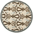 thumbnail image 2 of Safavieh MSR4553B-5 Martha Stewart Collection Handmade Wool Area Rug, 5' x 8', Clove'), 2 of 2