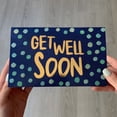 thumbnail image 4 of PaperCraft 5" x 8" Get Well Cards with Envelope, Sympathy Cards with Sentiments Inside, Gold Polka Dots, 4 of 4