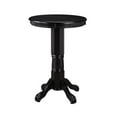 thumbnail image 2 of Bowery Hill Modern / Contemporary 42" Height Pub Table - Black, 2 of 8