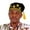 CL7, variant on African Kufi Hat Embroidery Ankara Cotton Kufi Hats Men Accessory Cap with Tassel WY2026N