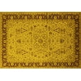thumbnail image 1 of Ahgly Company Indoor Rectangle Oriental Yellow Traditional Area Rugs, 4' x 6', 1 of 4