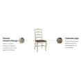 thumbnail image 3 of Homestyles French Countryside Dining Chair in Oak and Rubbed White (Set of 2), 3 of 4