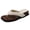 White, variant on Women's Square Toe Wedge Flip Flops Faux Leather Platform Beach Tong Sandals with Ankle Strap Casual Summer Slides Black Size 7