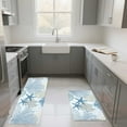thumbnail image 5 of Cartoon Print Kitchen Rug with Motif Non- Polyester Mat for Living Room Hallway and Entryway Easy Clean Comfortable Kitchen Carpet Set 2PCS, 5 of 5