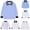 Z01 Blue, variant on Boys School Uniform Polo Shirt Long Sleeve Tops Quick Drying Activewear Casual Tops Cute Winter Clothes Z02 Orange 3-4 Years