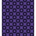thumbnail image 3 of Ambesonne Geometric Duvet Cover Set, Modern Sun Like Motifs, 2-Calking, Blue Violet and Charcoal Grey, 3 of 7