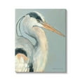 thumbnail image 2 of Stupell Egret Bird Wildlife Animal Portrait Animals & Insects Painting Gallery Wrapped Canvas Print Wall Art, 2 of 5
