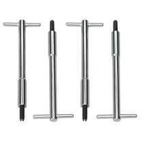 Trans-Dapt 4936 TDP4936 V/C WING NUTS T-BAR CHRM