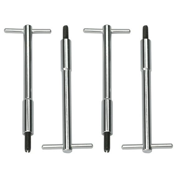 Trans-Dapt 4936 TDP4936 V/C WING NUTS T-BAR CHRM