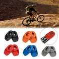 thumbnail image 6 of 2PCS Bicycle Silicon Crank Case Cover Cap Crankset Mountain Road Bike Orange, 6 of 8
