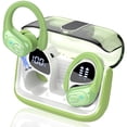 thumbnail image 1 of Auriculares inalámbricos Aptkdoe 75hrs Bluetooth 5.3 Auriculares verdes, 1 of 7