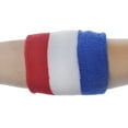 thumbnail image 2 of GOGO Red/White/Navy Patriot Armband Sweatband 4" x 6"-Red/White/Navy, 2 of 3