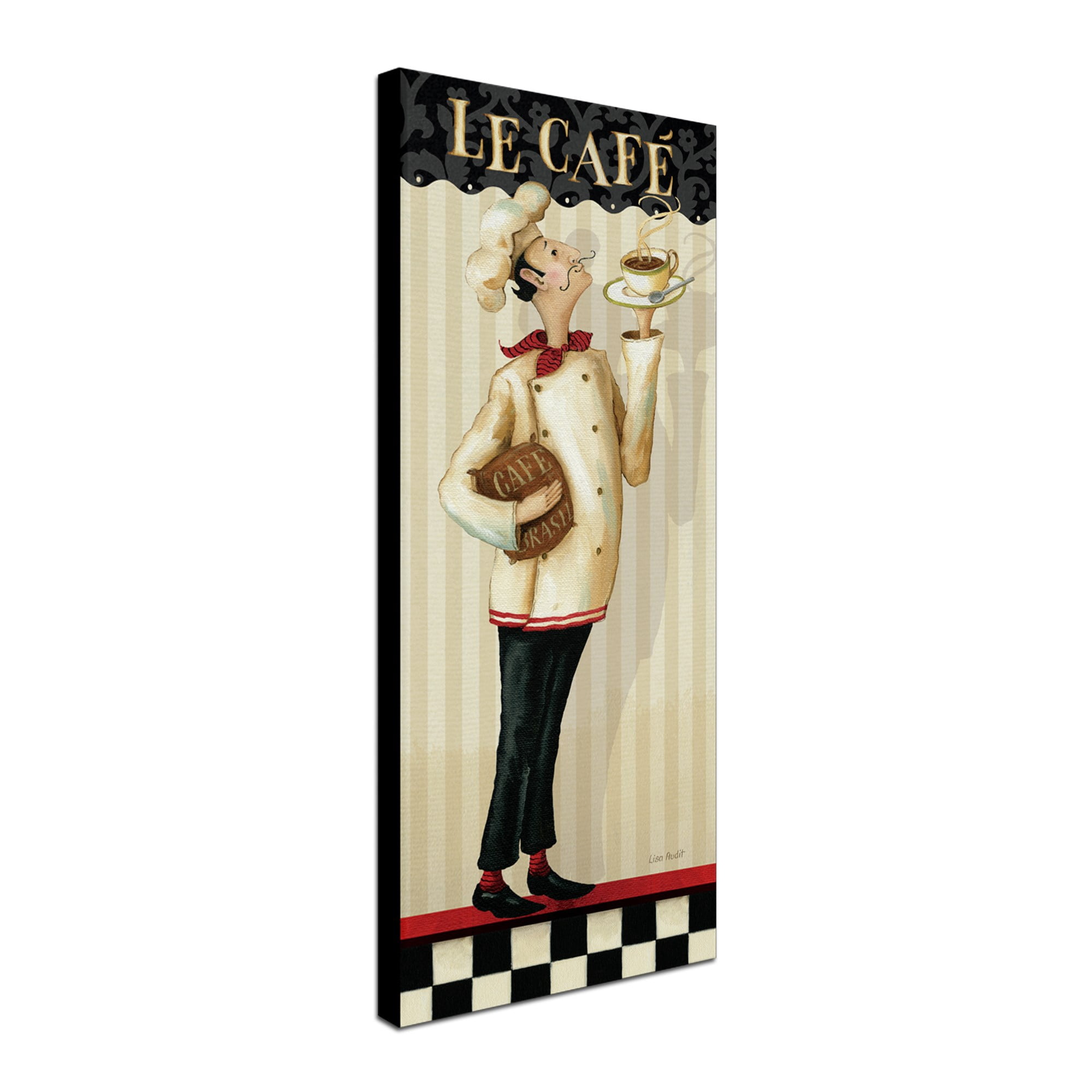 Trademark Fine Art Lisa Audit Chef's Masterpiece II Canvas Wall Art - 20x47